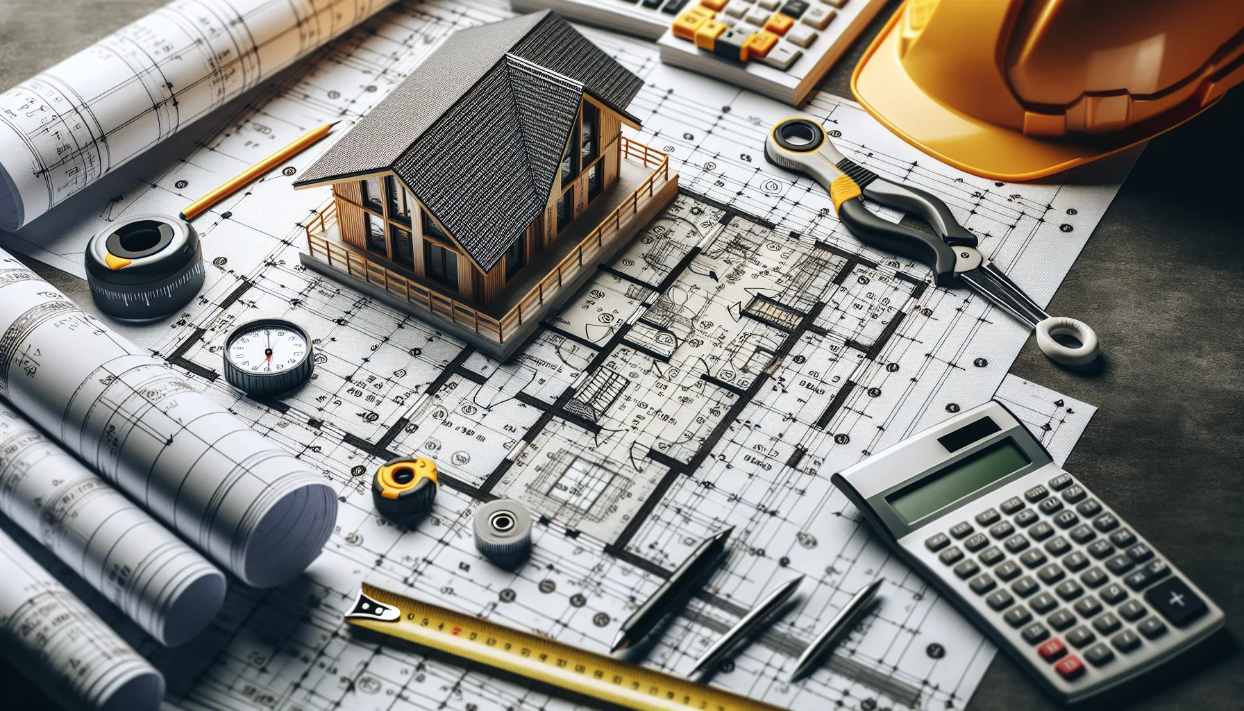 Baupläne und technische Zeichnungen für Fertighaus mit Planungstools