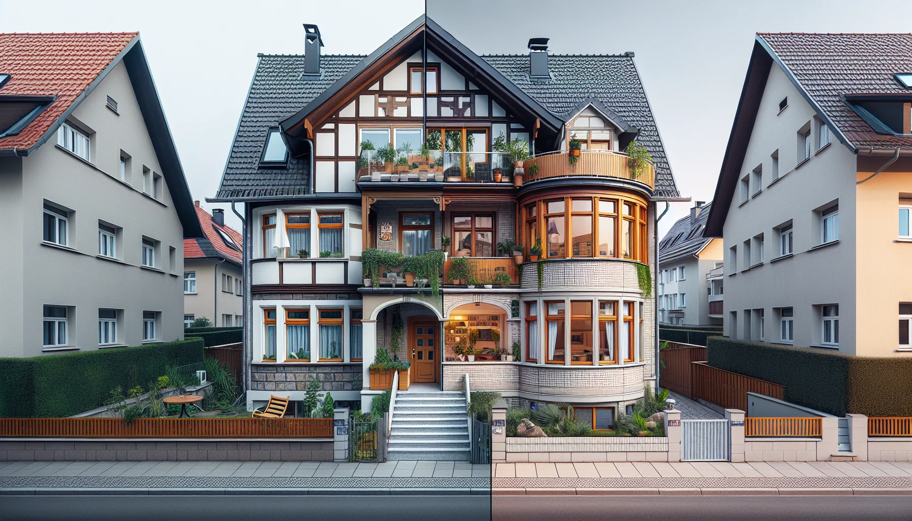 Vorher-Nachher Vergleich einer Komplettsanierung in Karlsruhe