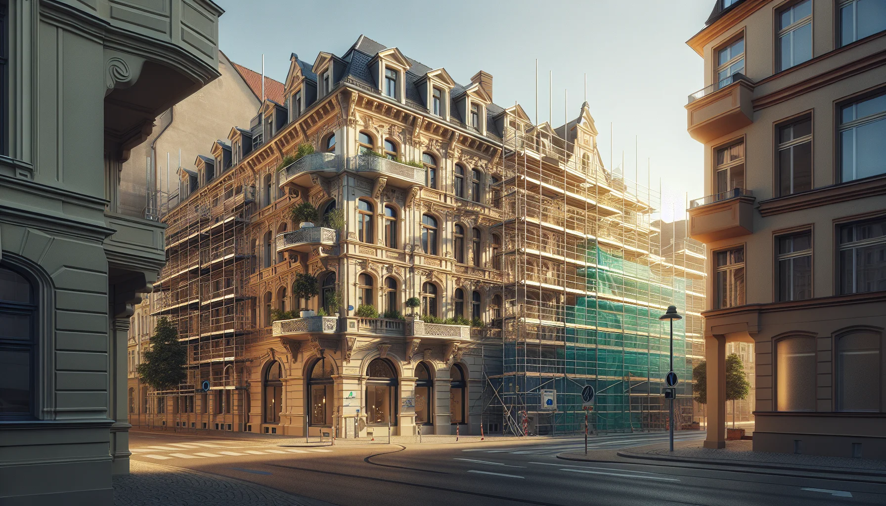 Altbausanierung historisches Gebäude