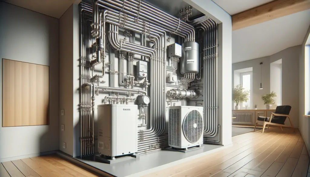 Moderner Heizungstausch in Mannheimer Einfamilienhaus mit neuer Wärmepumpe