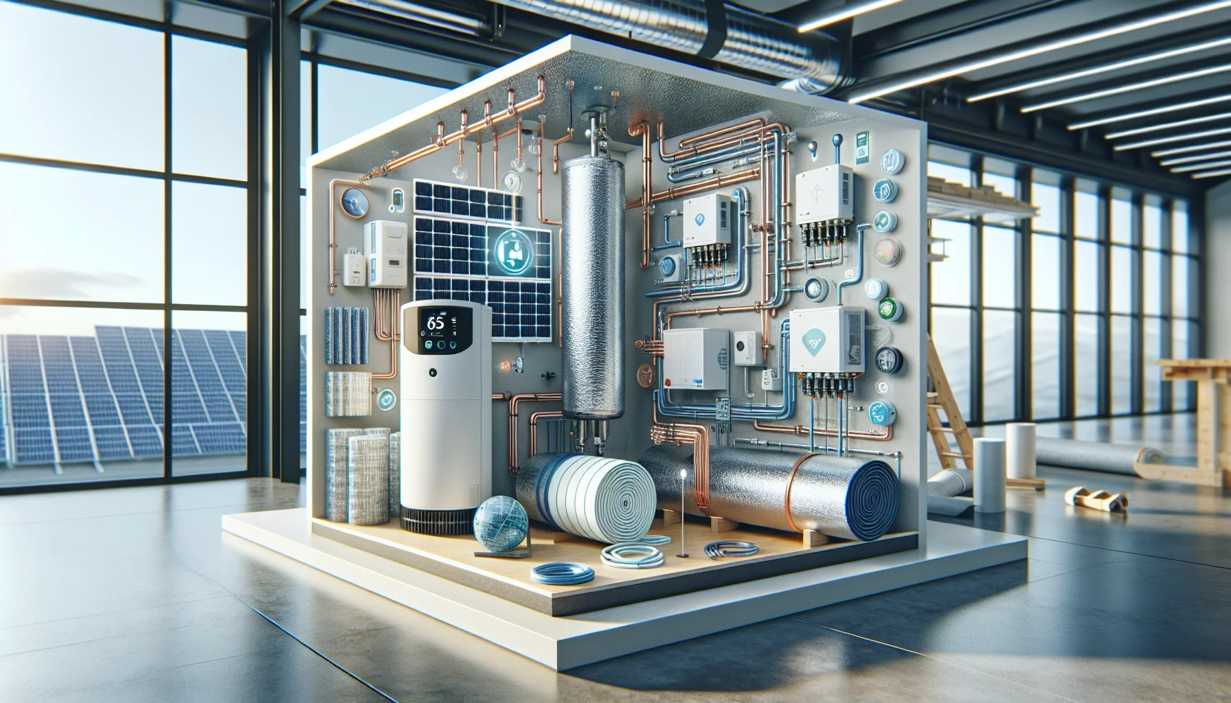 Moderne Haustechnik und energieeffiziente Systeme bei Sanierung