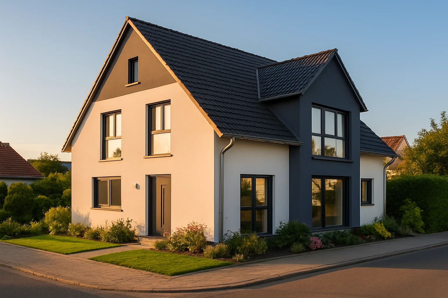 Fertiges Einfamilienhaus in Karlsruhe – Moderner Neubau nach erfolgreichem Hausbau in der Region